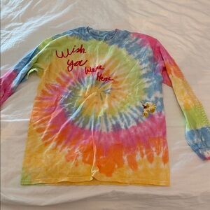 Colorful Tie-Dye Long Sleeve Tee